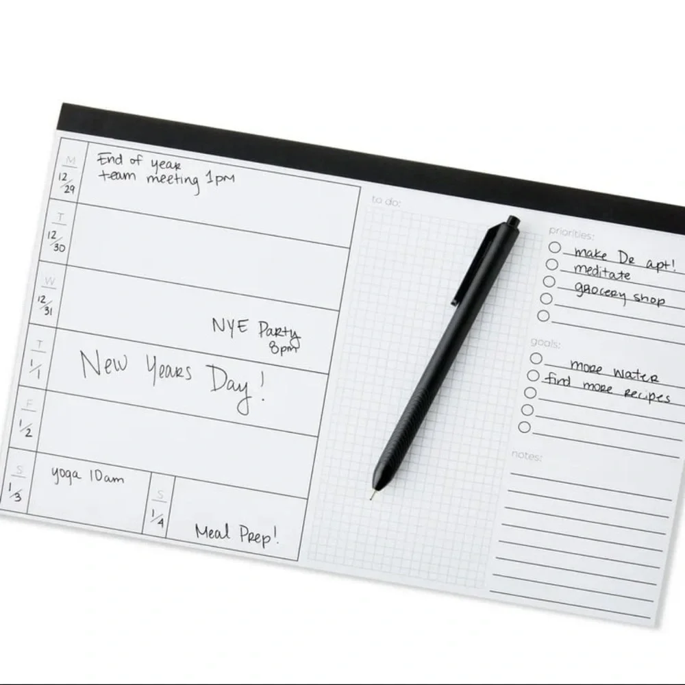 Set of 2 Pen+Gear Weekly Undated 12